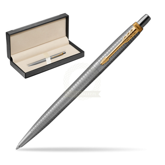 Jotter Premium 70TH ANNIVERSARY STEEL GT Ballpoint Pen in classic box black