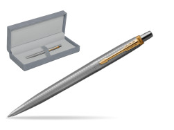 Jotter Premium 70TH ANNIVERSARY STEEL GT Ballpoint Pen in suede box grey