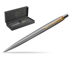 Jotter Premium 70TH ANNIVERSARY STEEL GT Ballpoint Pen in original Parker Prestige box