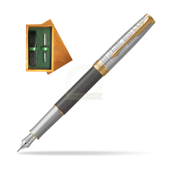 SONNET ANCIENT CHINA SPECIAL EDITION 18K Penna Stilografica in single wooden box Honey Single Green