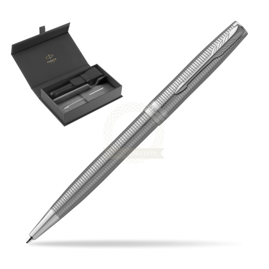 Parker Sonnet Ciselé CT Ballpoint pen in original Parker box, closed case