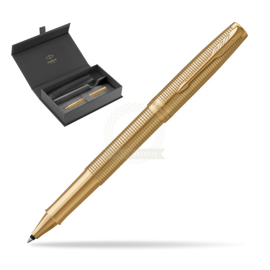 Penna Roller Parker Sonnet Ciselé GT in original Parker box, slide-out case