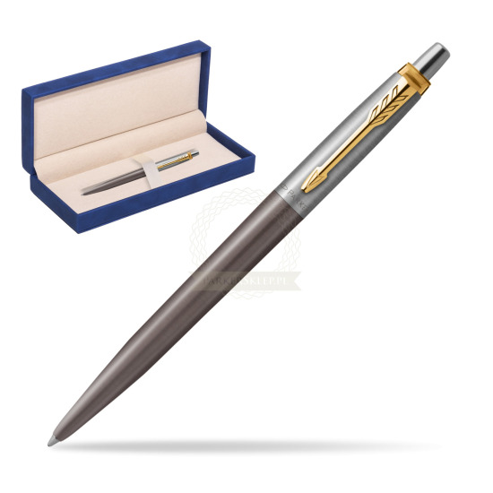 Parker Jotter Grey Core GT Penna a Sfera in suede box navy blue