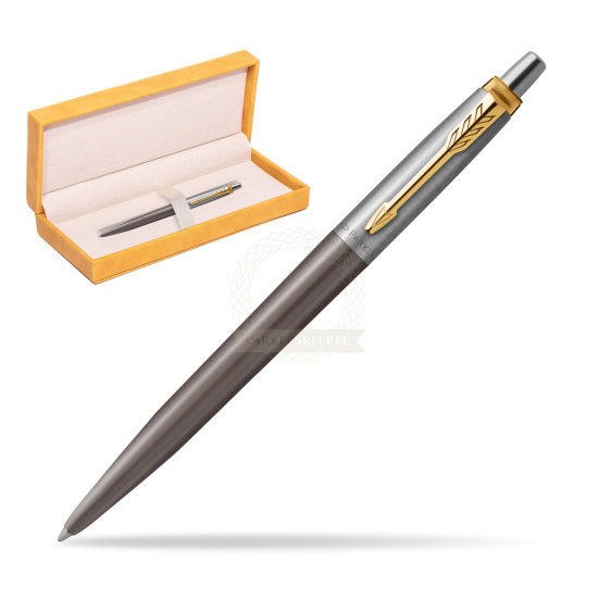 Parker Jotter Grey Core GT Penna a Sfera in suede box yellow