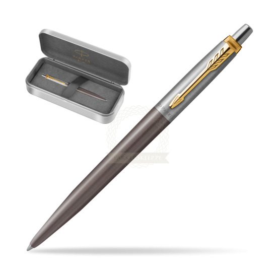 Parker Jotter Grey Core GT Penna a Sfera in Parker metal gift box, special edition