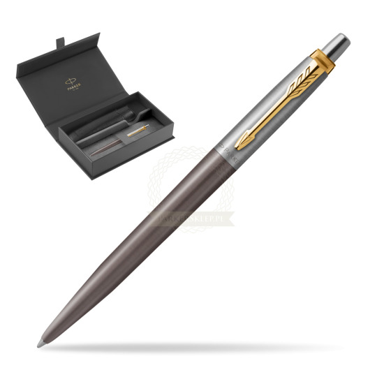 Parker Jotter Grey Core GT Penna a Sfera in original Parker box, slide-out case