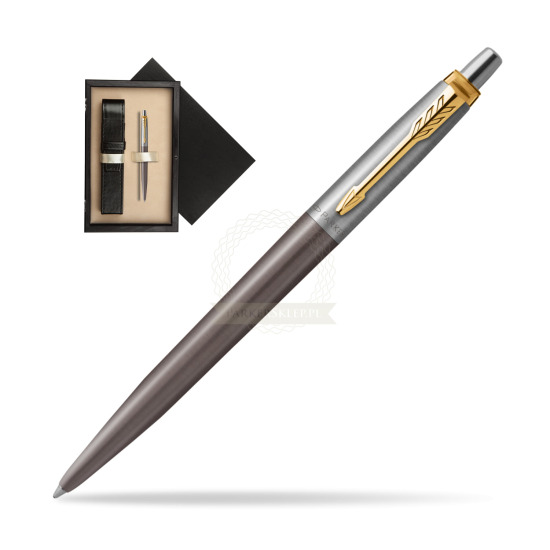 Parker Jotter Grey Core GT Penna a Sfera in single wooden box Wenge Single Ecru