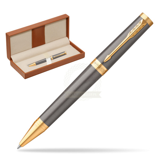 Parker Ingenuity Grey Core GT Penna a sfera  in classic box brown