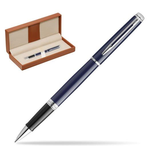 Waterman HÉMISPHÈRE BLUE CORE RollerPenna a Sfera  in classic box brown