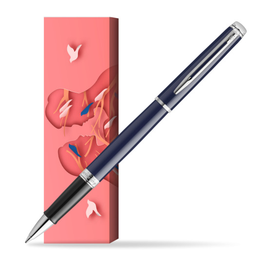 Waterman HÉMISPHÈRE BLUE CORE RollerPenna a Sfera in cover Magic Moments