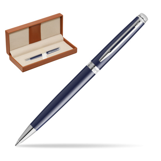 Waterman HÉMISPHÈRE BLUE CORE Penna a Sfera  in classic box brown
