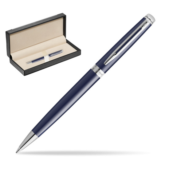 Waterman HÉMISPHÈRE BLUE CORE Penna a Sfera in classic box black
