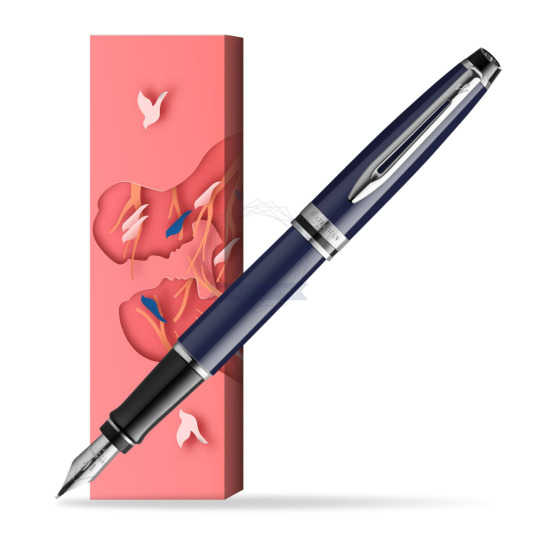 Waterman EXPERT BLUE CORE Penna Stilografica in cover Magic Moments