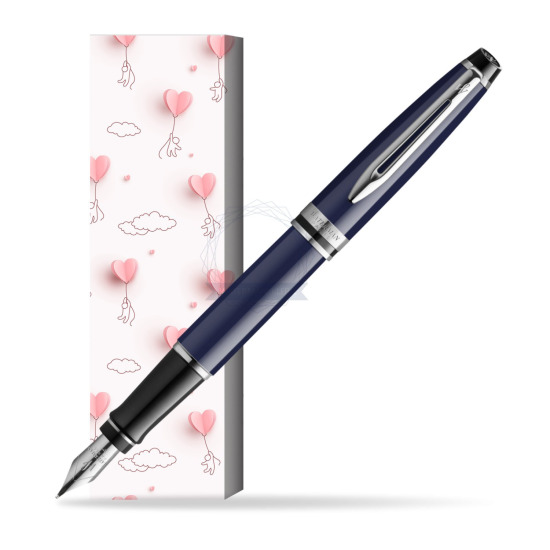 Waterman EXPERT BLUE CORE Penna Stilografica in cover Love is in the air