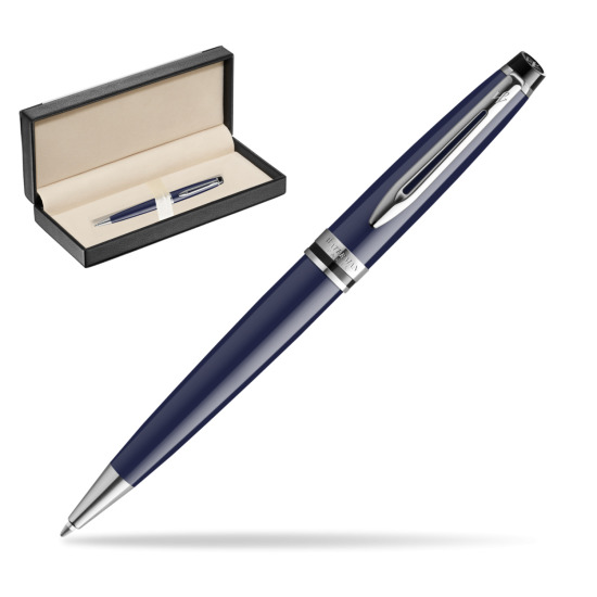 Waterman EXPERT BLUE CORE Penna a Sfera in classic box black