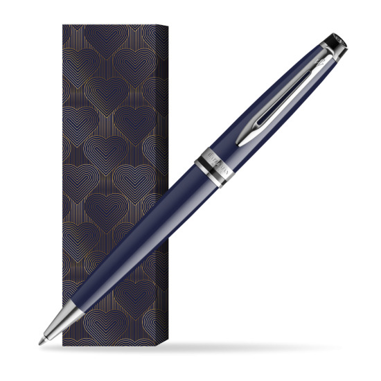 Waterman EXPERT BLUE CORE Penna a Sfera in cover Glamour Love