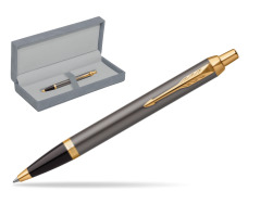 Parker IM Grey Core GT Penna a Sfera in suede box grey