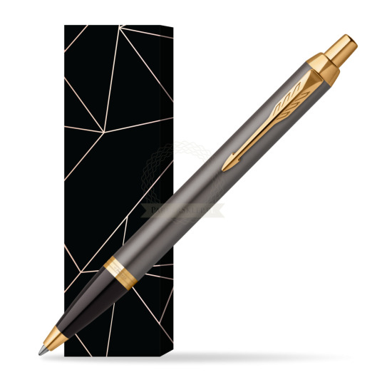 Parker IM Grey Core GT Penna a Sfera in cover Lucky