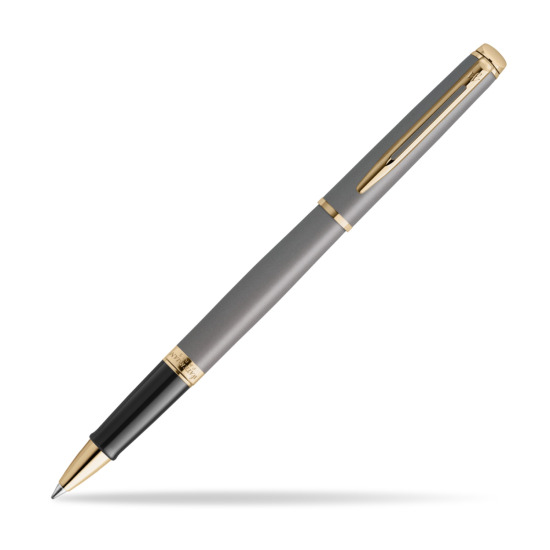 Waterman Hémisphère Stone Grey Metallic GT Rollerball pen