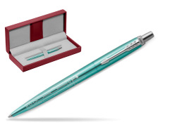 Parker JOTTER GLOBAL ICON MIAMI Ballpoint Pen in the red leather box