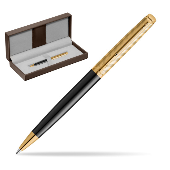 Waterman Hémisphère Ballpoint Pen OPERA Collection in the brown leather box