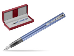 Parker Vector XL Blue CT Penna Stilografica in the red leather box