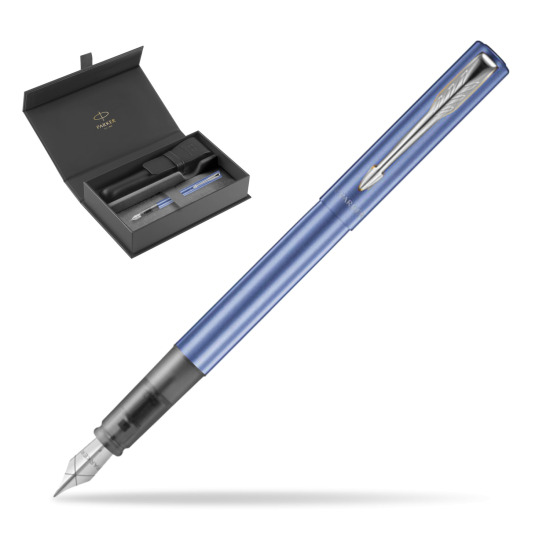 Parker Vector XL Blue CT Penna Stilografica in original Parker box, closed case