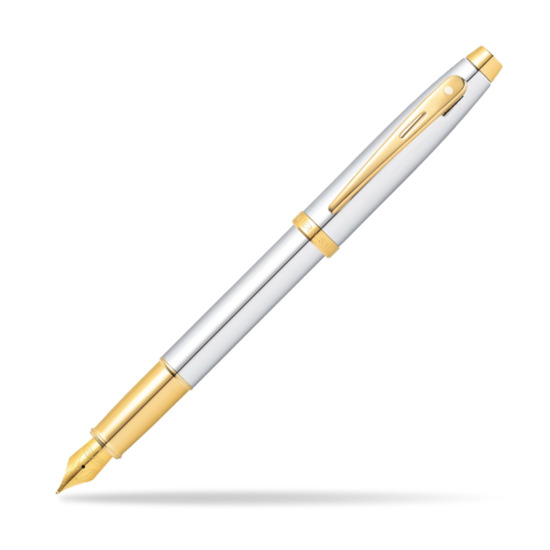 Sheaffer 100 Chrome GT Pluma estilográficas