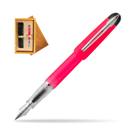 Waterman Kultur Assortis Pink Penna Stilografica in single wooden box Honey Single Ecru