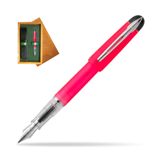 Waterman Kultur Assortis Pink Penna Stilografica in single wooden box Honey Single Green