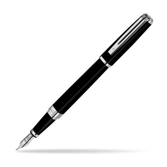 Waterman Exception Slim Black ST Penna Stilografica