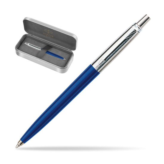 Parker Jotter Navy Blue Penna a Sfera in Parker metal gift box, special edition