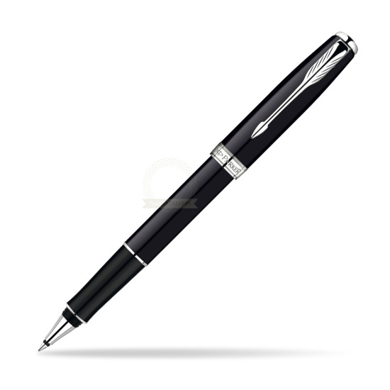 Parker Sonnet Deep Black Lacquer CT Rollerball Pen