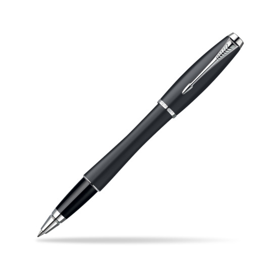 Parker Urban Classic Muted Black Lacquer CT Rollerball Pen
