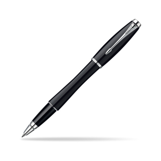 Parker Urban Fashion London Cab Black Lacquer CT Rollerball Pen