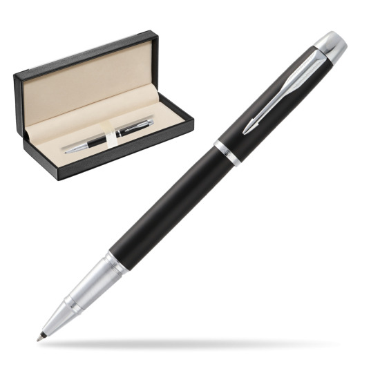 Parker IM Muted Black CT Rollerball in classic box black