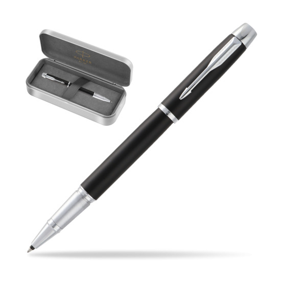 Parker IM Muted Black CT Rollerball in Parker metal gift box, special edition