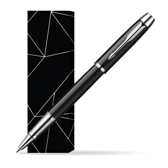 Parker IM Black Lacquer CT Rollerball in cover Lucky