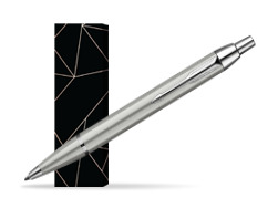 Parker IM Brushed Metal CT Penna a Sfera in cover Lucky