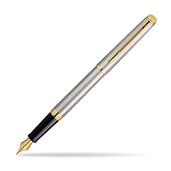 Waterman Hémisphère Stainless Steel GT Penna Stilografica