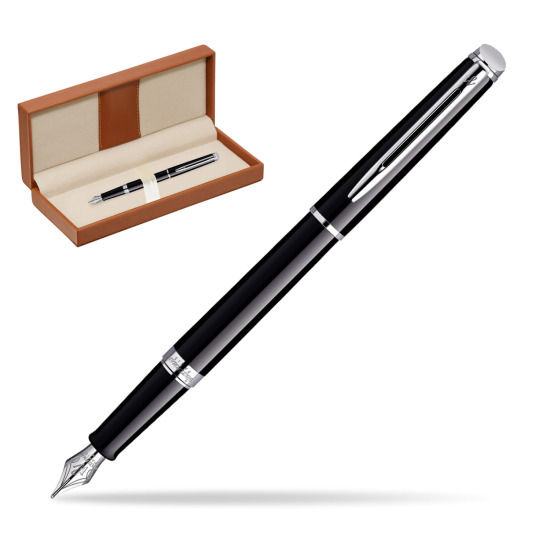 Waterman Hémisphère Black CT Penna Stilografica  in classic box brown