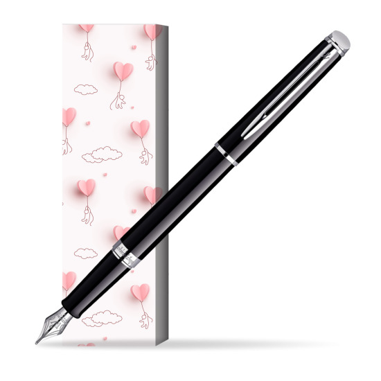 Waterman Hémisphère Black CT Penna Stilografica in cover Love is in the air