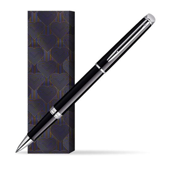 Waterman Hémisphère Black CT RollerPenna a Sfera in cover Glamour Love