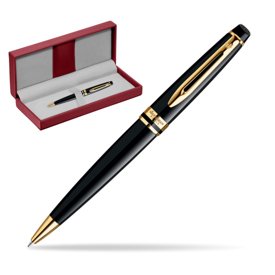 Waterman Expert Black GT Penna a Sfera in the red leather box